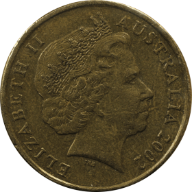 1 dolar 2002 australia b